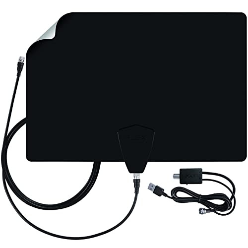 ANTENNAS DIRECT CLEARSTREAM FLEX AMPLIFIED INDOOR TV ANTENNA - BLACK