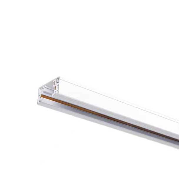 3 Wires 4 feet Track with Double end Cap-White New
