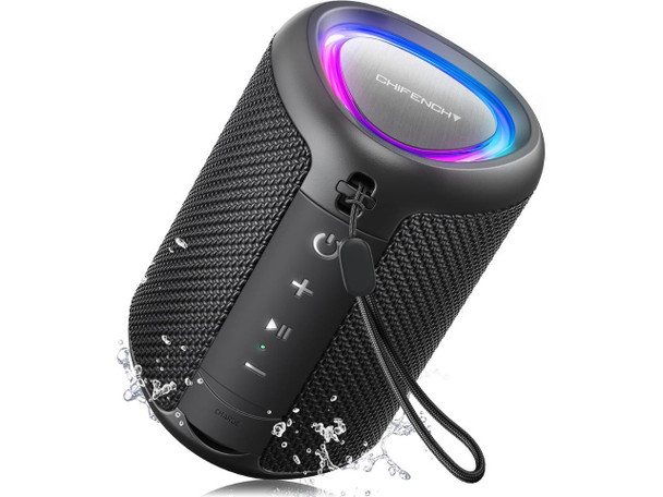 Portable Bluetooth Speaker Beach Essentials: IPX5 Waterproof for