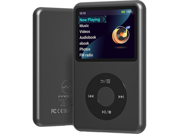 MP3 Player with Bluetooth 128GB Portable Music Digital Players Supports Playlist