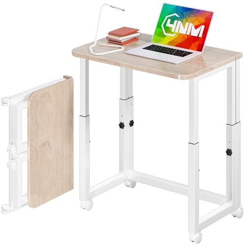 4NM No Tool Assembly 36" Small Desk, Folding Portable Slidingã€ŽB088NDXVPFã€‘ New