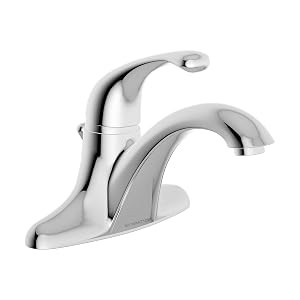 Symmons S-6612-STN-1.0 Unity Centerset 1-Handle Bathroom Faucet New