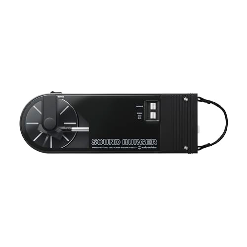 Audio-Technica AT-SB727 Sound Burger Portable Bluetooth Turntable - Black