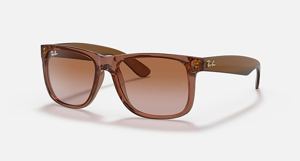 RAY-BAN JUSTIN CLASSIC SUNGLASSES, BROWN LENSES, 6594-13 50-16-145-2N