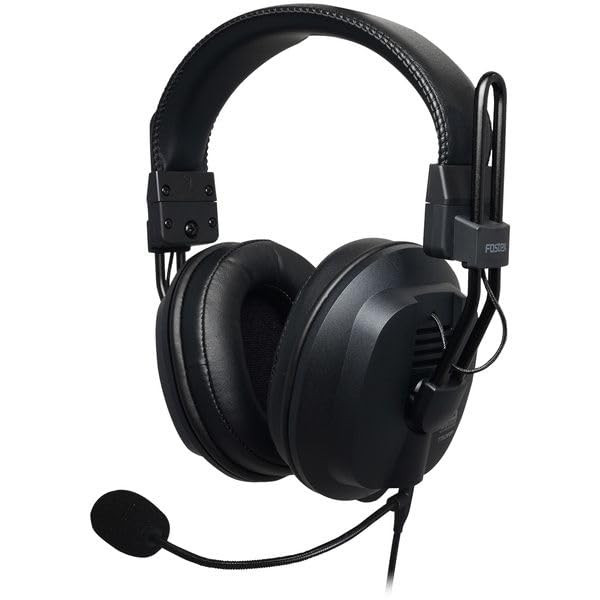 FOSTEX SEMI-OPEN GAMING HEADSET WITH MICROPHONE CONTROLLER T50RPMK4 - BLACK