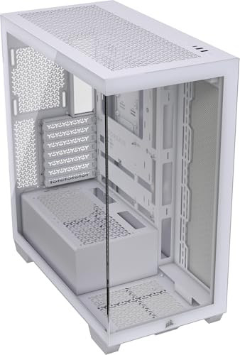 CORSAIR 3500X MID-TOWER ATX PC CASE PANORAMIC TEMPERED GLASS - WHITE