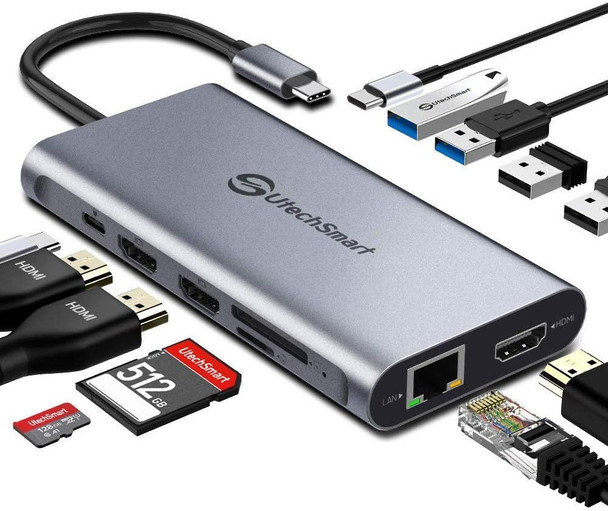 UtechSmart USB C Docking Station UCN3278
