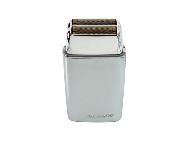 BaByliss PRO FOILFX02 Cordless Metal SILVER Double Foil Shaver FXFS2S-SILVER