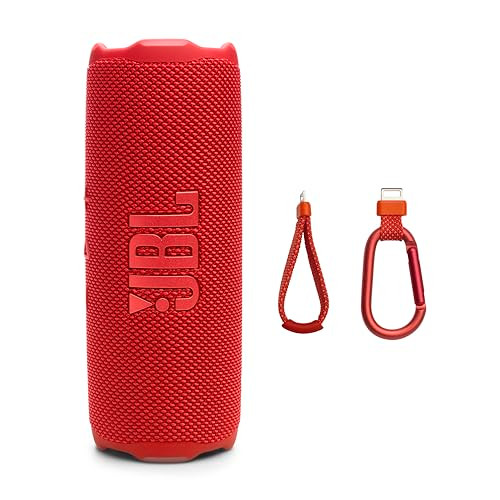 JBL Flip 7 Portable Bluetooth Speaker, Waterproof and Drop-Proof - Red