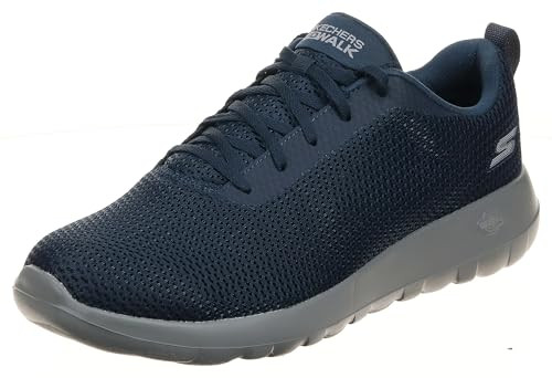 54601 Skechers Men's Go Walk Max Sneaker Navy/Gray Size 8.5