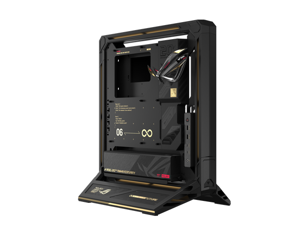 ASUS ROG GR20 Edition 20 Open-Frame PC Gaming Case Bundled Crossflow Fan,
