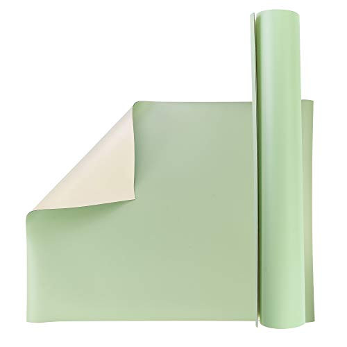 Pacific Arc Vinyl Board Cover 18" x 24" - Green/Ivory Sheet B091FY17Y4