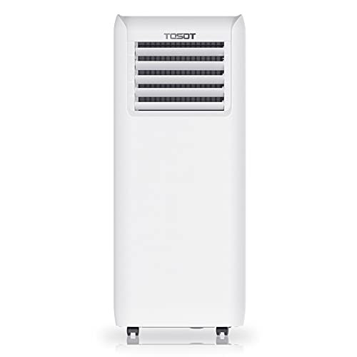 PORTABLE AC WITH DEHUMIDIFIER AND FAN QUIET OPERATION EASY INSTALL COOLS ROOMS