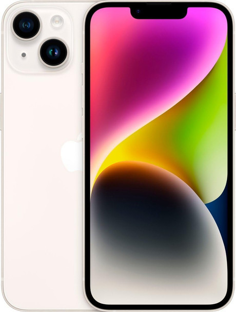 Apple iPhone 14, 256GB, Starlight for Verizon - MPW23LL/A