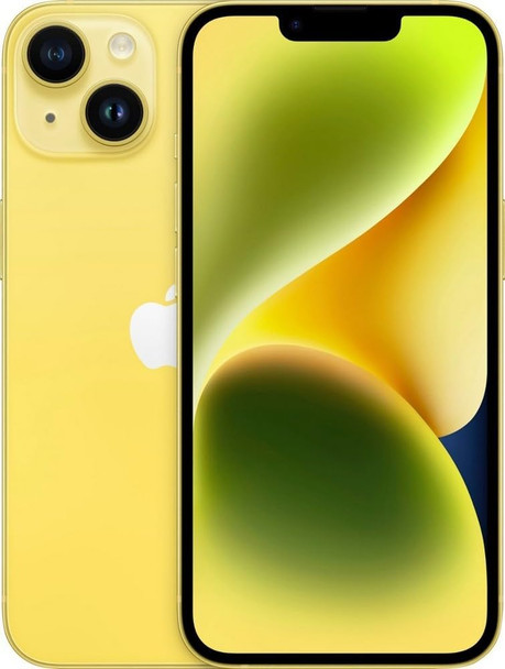 Apple iPhone 14, 256GB, Yellow for Verizon - MR3K3LL/A
