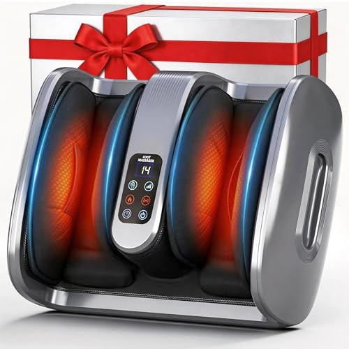 AEPR FOOT MASSAGER WITH HEAT & COLD FOR FEET, LEG AND ARM SFM01G - GRAY