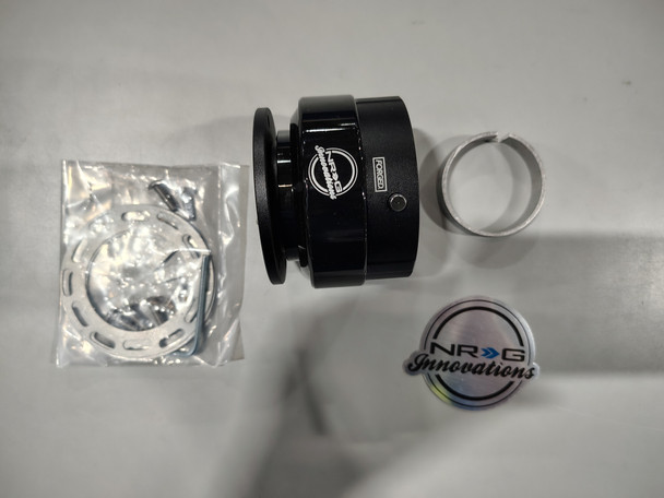 NRG QUICK RELEASE GEN 2.0 - BLACK BODY / BLACK RING - BLACK