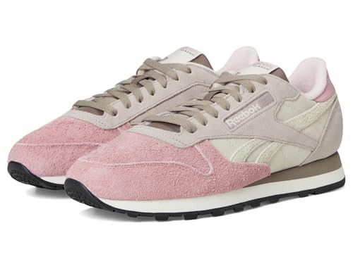 100221745 REEBOK CLASSIC LEATHER V1 SAND/HAZY GREY/DUSTY ROSE UNISEX 11/12.5
