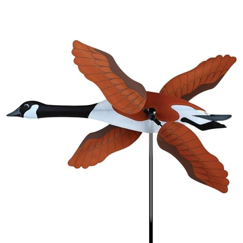 Whirligig Spinner Canadian Goose 20" – Elegant Wildlife-Themed Design New