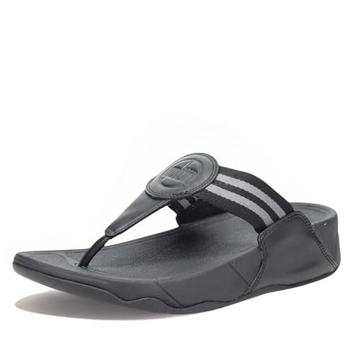 FitFlop Womens Walkstar Toe-Post Sandals, Lightweight Cushioned Arch, Size 8