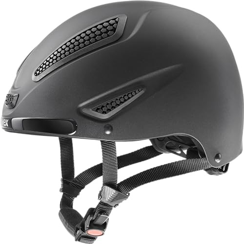 uvex perfexxion II xc Horse Riding Helmet, Women & Men - Black Matte, L-XL