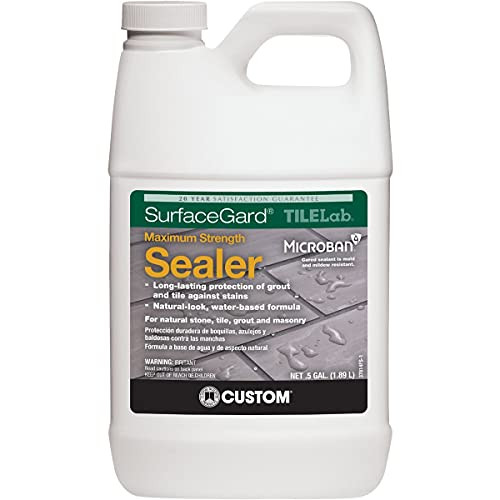 Custom Building Products 1/2-Gallon Silicone Penetrating Sealer - B00IOXH8HS New