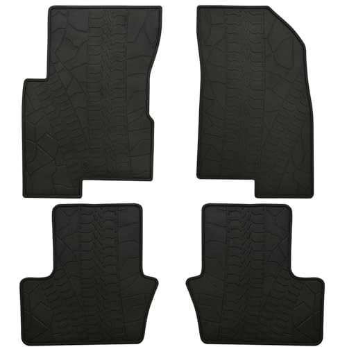 Megiteller Car Floor Mats Custom Fit for Jeep Compass 2017-2024 B08X2JB7NS New