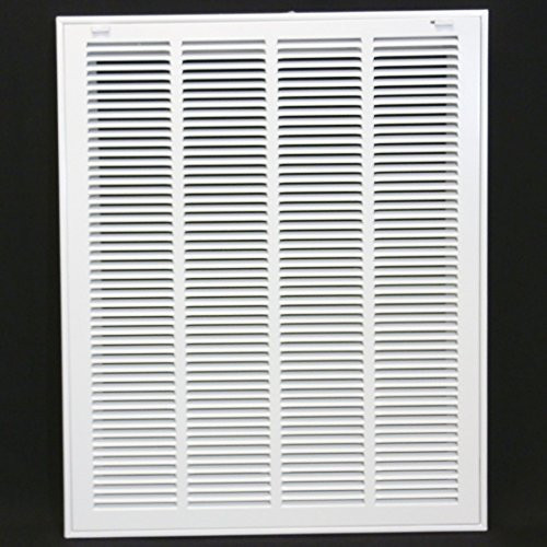 HVAC Premium 20 x 25 Duct Opening Steel Return Air Filter Grille, B0064Q92ZS New