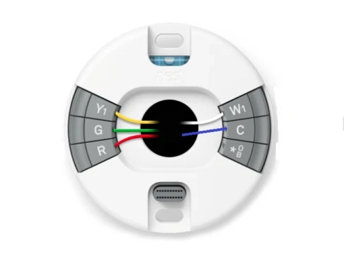 GOOGLE WIRING PLATE FOR NEST THERMOSTAT E E360129 A0063 BASE - GRAY