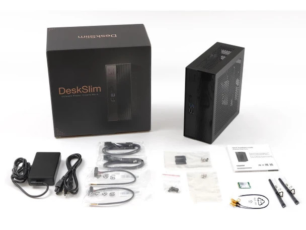 ASRock DeskSlim X600W Barebone System supports AMD Socket AM5 Ryzen