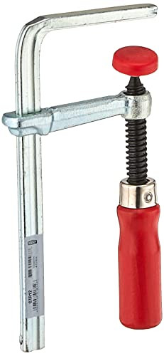 BESSEY GTR12 ALL STEEL TABLE CLAMP WITH 4 11/16 CAPACITY 400 LB - RED/SILVER