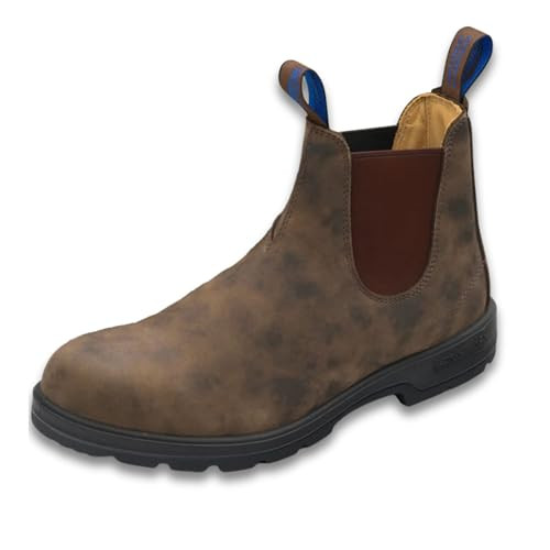 Blundstone 584 Thermal Series Unisex Chelsea Boots, Rustic Brown