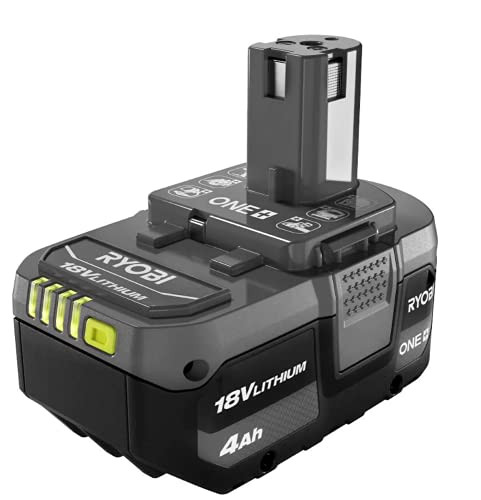 RYOBI ONE+ 18V LITHIUM-ION 4.0 AH RECHARGEABLE BATTERY PBP005 - BLACK/GRAY