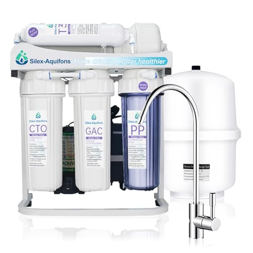 Silex-Aquifons Under-Snik Water Filter 5-Stage Reverse Osmosis GEN-UGRO100-01 New