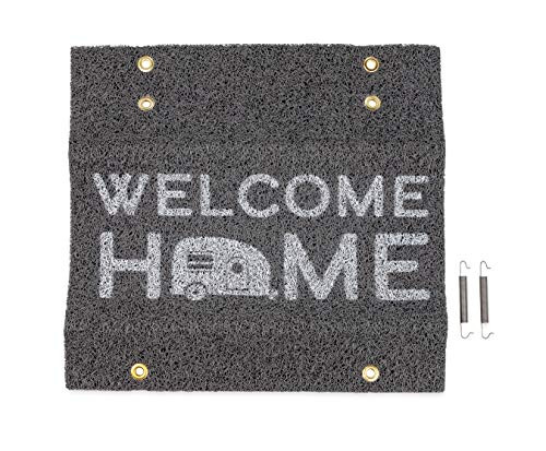 Camco Life is Better at The Campsite Camper RV Wrap Around Step Rug 53196 New