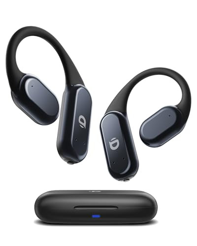 Yistao Gen 2 Open Ear Headphones True Bone Conduction Wireless Earphones - BLACK