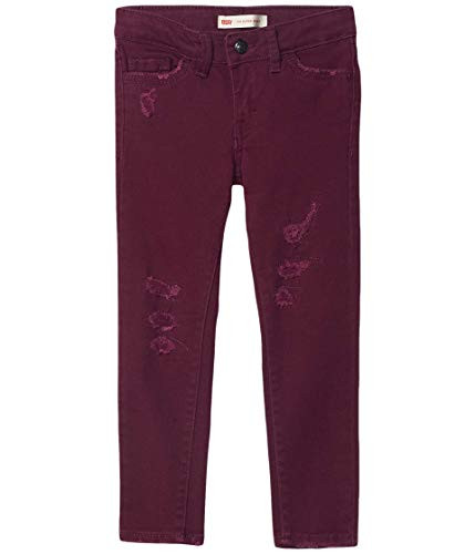 LEVI'S GIRLS' AND BABY SUPER SKINNY FIT JEANS YOUTH 16 POTENT PURPLE