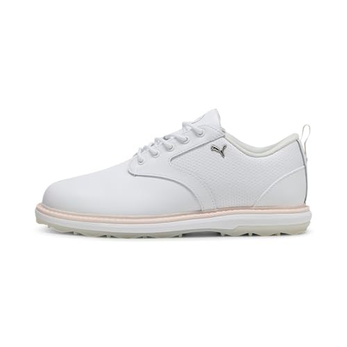 31071802 PUMA AVANT 2 WOMEN'S GOLF SHOES WHITE/ISLAND PINK SIZE 6.5