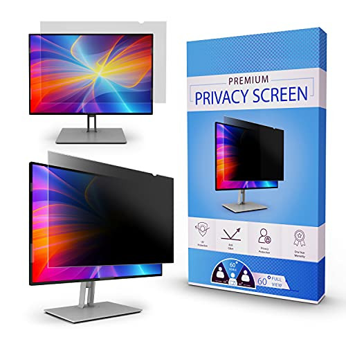 Privacy Screen Filter Anti Glare 23" Widescreen Monitor B078J9XK45 - Black New