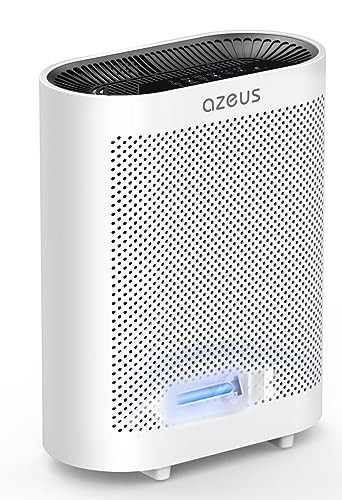 AZEUS True HEPA Air Purifier for Large Rooms - GL-FS32 - White/Black