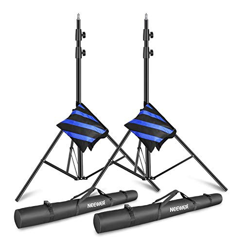 Neewer Light Stands 10 Feet/3 Meters Pro Heavy Duty Spring Cushioned B07X3JQVS4