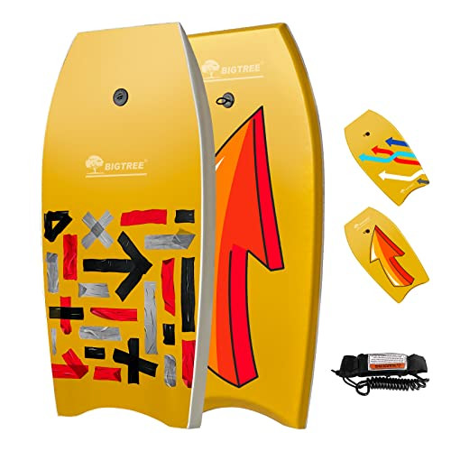 BIGTREE Bodyboard Kickboard Surfing Boards Wake Board Pool (37″ Single Arrow) New