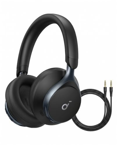 SOUNDCORE BY ANKER SPACE ONE ACTIVE NOISE CANCELLING HEADPHONES - BLACK New