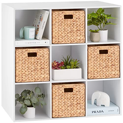 Best Choice Products 9-Cube Storage Organizer 11in Shelf Opening - White New