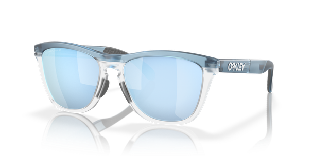 OAKLEY FROGSKINS RANGE LOW BRIDGE MATTE STONEWASH PRIZM DEEP WATER 55-17-136 3P