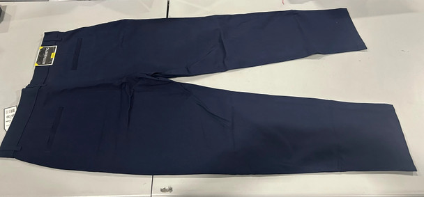 AUTHENTIC STRETCH LASTING FIT & COMFORT PANTS - SIZE: MEN 36X30 - NAVY New