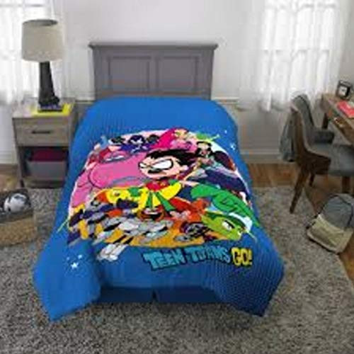 DC Teen Titans Go Super Soft Microfiber Twin Comforter New