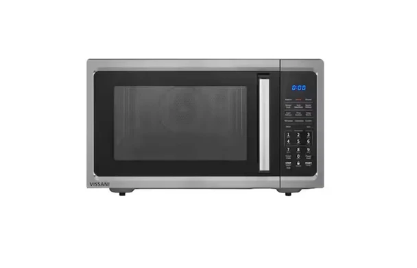 VISSANI EC042A2KJCLPF 1.5 CU.FT COUNTERTOP MICROWAVE WITH AIR FRY - BLACK/SILVER