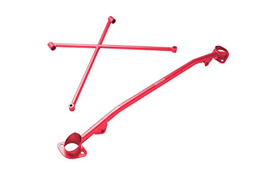 Megan Racing Xbar-S2K-R: X Bar S2000 Red, 9 Lbs. 31X23X5 New