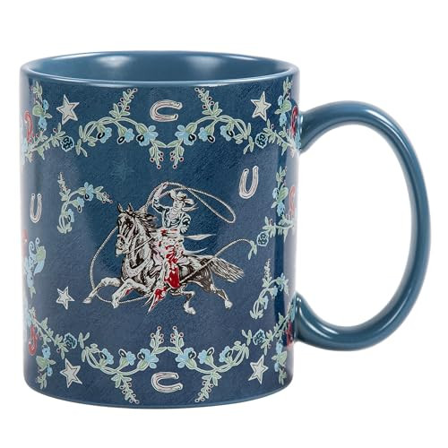 PASEO ROAD TASHA POLIZZI LEE WESTERN COFFEE MUG SET OF 4 TP2483MG-01-D1